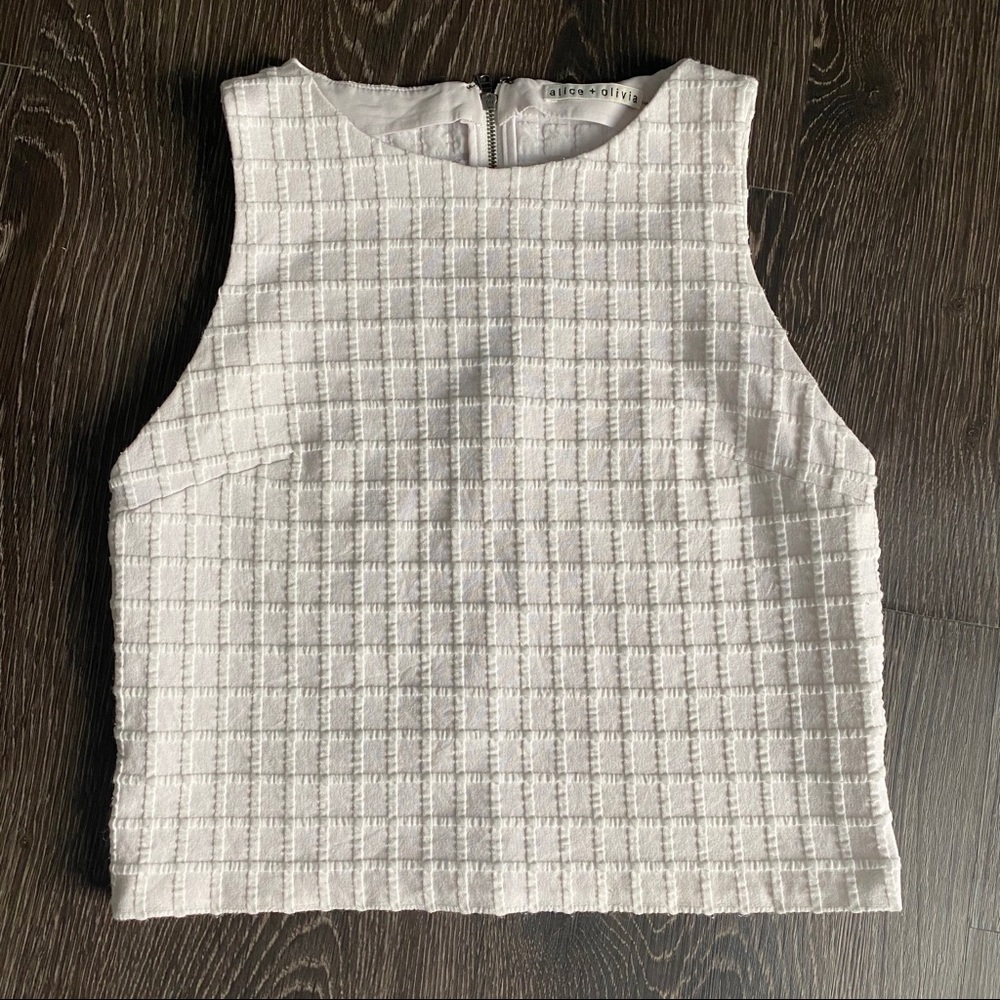 Alice + Olivia crop top